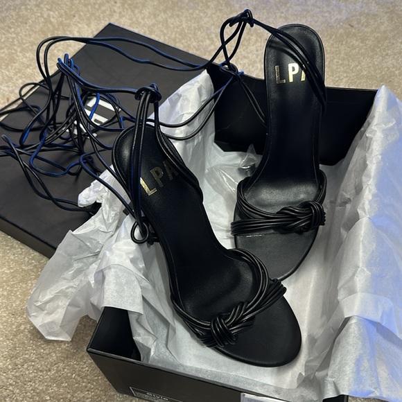 NEW LPA Giah Sandal in Black - Picture 6 of 8